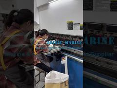 Bükme makinesinde işlenmiş parçalar