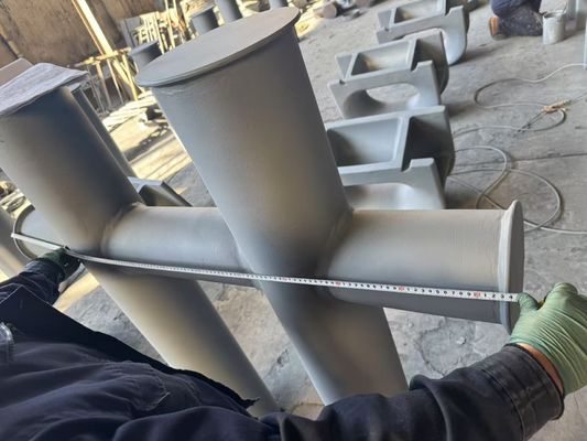 Çin Yüksek performanslı özel dökme demir demirlenme ballarlar tek / ikili / çapraz iskelet ballarlar Tedarikçi