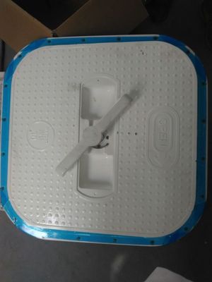 ABS Onaylı Hızlı Açılan Özel Oval Gömme Tip Alüminyum Deniz İnsan Deliği Kapağı Tedarikçi