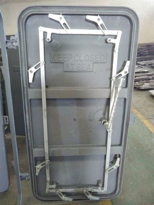 Denizcilik çeliklerinde tek saplı hızlı açılışlı denizcilik kapısı 1200×600--1800×900mm Tedarikçi