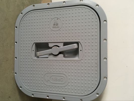 Özel tasarımı Oval/Square Alüminyum Deniz Manhole ve Deniz Kapak Kapak 600×600 450×800 tedarikçi