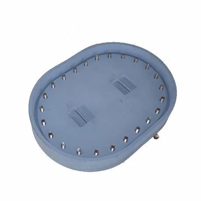 Paslanmaz Çelik Gemi Manhole Kapak Yuvarlak Köşesi Su geçirmez / Hava geçirmez Tedarikçi