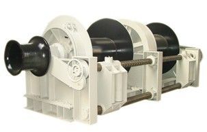 Elektrikli Irgat Deniz Güverte Ekipmanı, 30KN'dan 400KN'ye Kadar Yüklerin Taşınması İçin Tasarlanmış Çift Tamburlu Bağlama Irgatı Tedarikçi