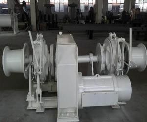 Deniz güverte ekipmanları için CCS Sınıf Sertifikasyonu ile simetrik elektrikli demirleme vinç yel vitresi Tedarikçi